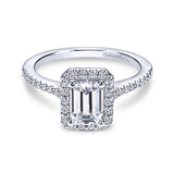 Engagement Ring"Center Diamond Not Included"