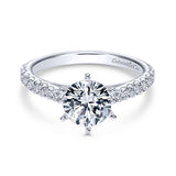 Engagement Ring"Center Diamond Not Included"
