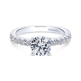 Engagement Ring"Center Diamond Not Included"