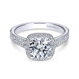 Engagement Ring"Center Diamond Not Included"