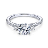Engagement Ring"Center Diamond Not Included"