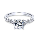 Engagement Ring"Center Diamond Not Included"