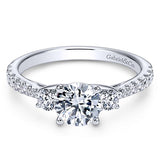 Engagement Ring"Center Diamond Not Included"