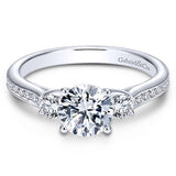 Engagement Ring"Center Diamond Not Included"