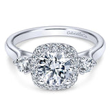 Engagement Ring"Center Diamond Not Included"