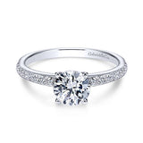Engagement Ring"Center Diamond Not Included"