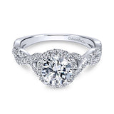 Engagement Ring"Center Diamond Not Included"