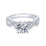 Engagement Ring"Center Diamond Not Included"
