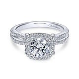 Engagement Ring"Center Diamond Not Included"