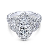 Engagement Ring"Center Diamond Not Included"