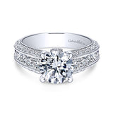 Engagement Ring"Center Diamond Not Included"