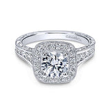 Engagement Ring"Center Diamond Not Included"