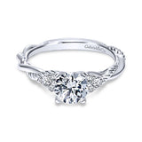 Engagement Ring"Center Diamond Not Included"