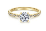 Engagement Ring"Center Diamond Not Included"