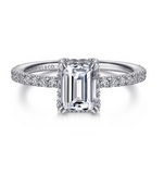 Engagement Ring"Center Diamond Not Included"