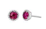 Colored Stone Earring