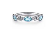 Colored Stone Rings  -  Women'
