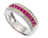 Colored Stone Rings  -  Women'