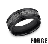Precious Metal (No Stones) Wedding Bands  -  Men'
