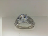 Engagement Ring"Center Diamond Not Included"