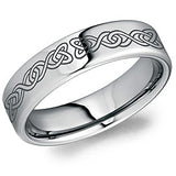 Precious Metal (No Stones) Wedding Bands  -  Men'