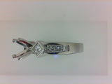 Engagement Ring"Center Diamond Not Included"