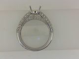 Engagement Ring"Center Diamond Not Included"