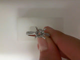 Engagement Ring"Center Diamond Not Included"