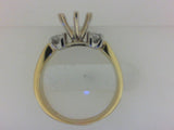Engagement Ring"Center Diamond Not Included"
