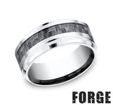 Precious Metal (No Stones) Wedding Bands  -  Men'