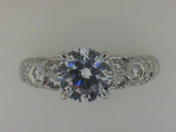 Engagement Ring"Center Diamond Not Included"