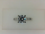 Engagement Ring"Center Diamond Not Included"
