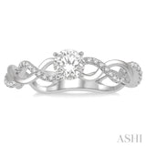 Diamond Semi-Mount Ring