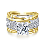 Engagement Ring"Center Diamond Not Included"