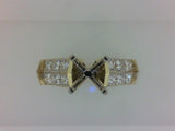 Engagement Ring"Center Diamond Not Included"