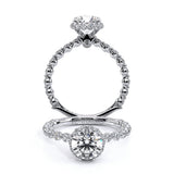 Engagement Ring"Center Diamond Not Included"