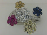Colored Stone Rings  -  Women'
