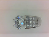 Engagement Ring"Center Diamond Not Included"