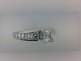 Engagement Ring"Center Diamond Not Included"