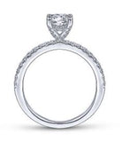 Engagement Ring"Center Diamond Not Included"
