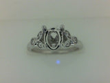 Engagement Ring"Center Diamond Not Included"