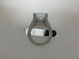 Engagement Ring"Center Diamond Not Included"