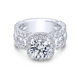 Engagement Ring"Center Diamond Not Included"