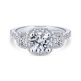 Engagement Ring"Center Diamond Not Included"