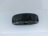 Precious Metal (No Stones) Wedding Bands  -  Men'