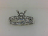 Engagement Ring"Center Diamond Not Included"