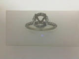 Engagement Ring"Center Diamond Not Included"