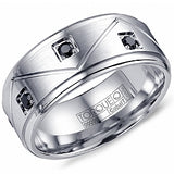 Diamond Wedding Bands - Men'