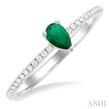Colored Stone Rings  -  Women'