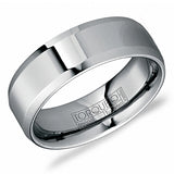 Precious Metal (No Stones) Wedding Bands  -  Men'